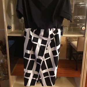 Black and grey Dress